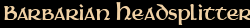Contentbox headline