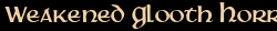 Contentbox headline